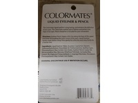 Colormates Liquid Eyeliner & Pencil, Black, 0.30 oz/8.7 g - thumbnail 3