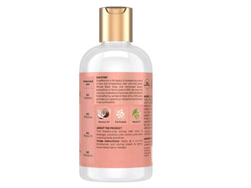 Shea Moisture Curl & Style Milk, Coconut & Hibiscus, 8 fl oz/237 mL