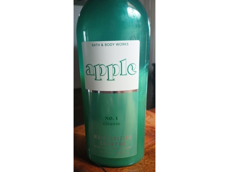 Bath & Body Works Moisturizing Shampoo, Apple, 16 fl oz/473 mL
