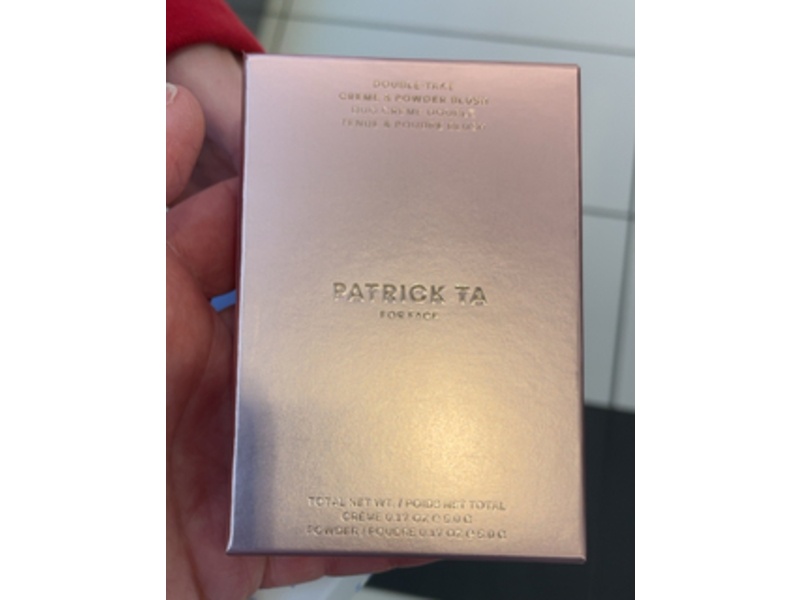 Patrick Ta Double Take Cream & Powder Blush, She Goes To The Gym, 0.17 oz/5.0 g