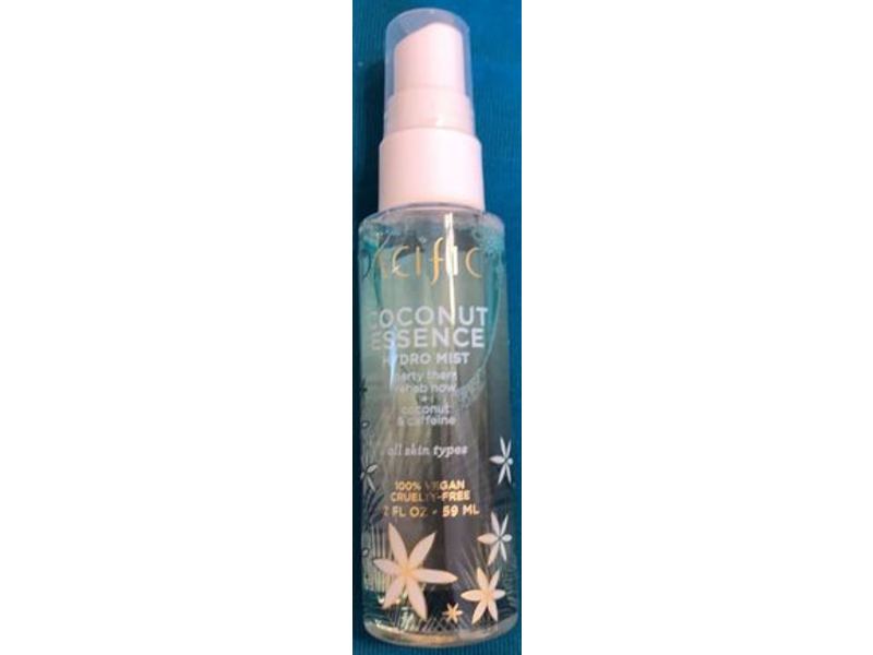 Pacifica Coconut Essence Hydro Mist, Coconut & Caffeine, 2 fl oz/59 mL