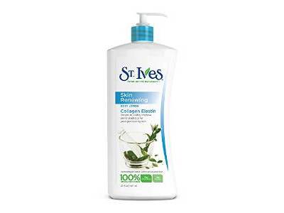 St. Ives Body Lotion, Skin Renewing, 21 Ounce