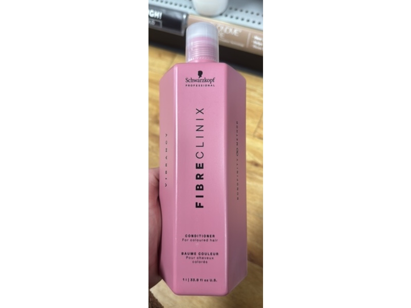 Schwarzkopf Professional Fibre Clinix Conditioner, 33.8 fl oz /1 L