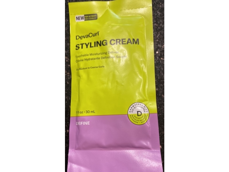 Deva Curl Styling Cream, 1 fl oz/30 mL