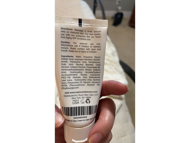 Touch Bright & Clear Cream, 2 oz/56.7 g