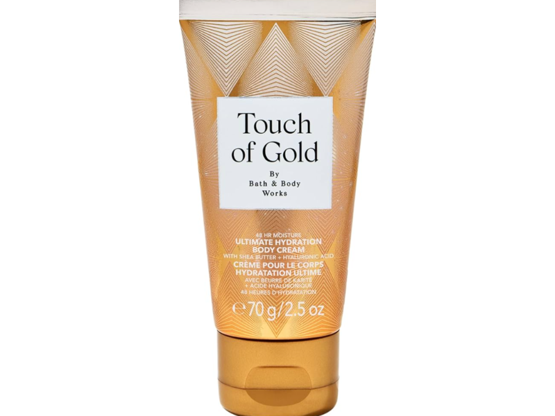 Bath & Body Works Touch Of Gold Ultimate Hydration Body Cream, 2.5 oz/70 g