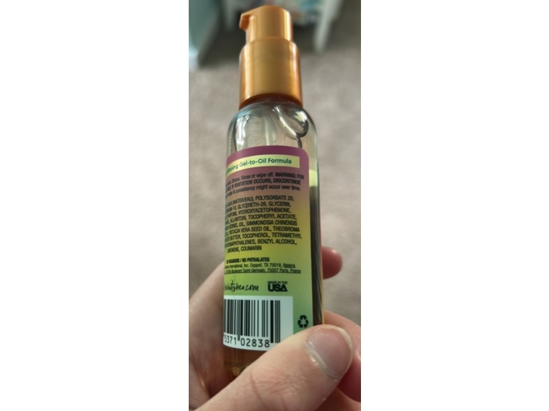 TreeHut Moisturizing Shave Oil, Tropic Glow, 2 fl oz/59 mL