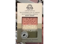 Pacha Soap Co Moisturizing & Gentle Bar Soap, Watermelon & Mint, 4 oz/113 g - thumbnail 2