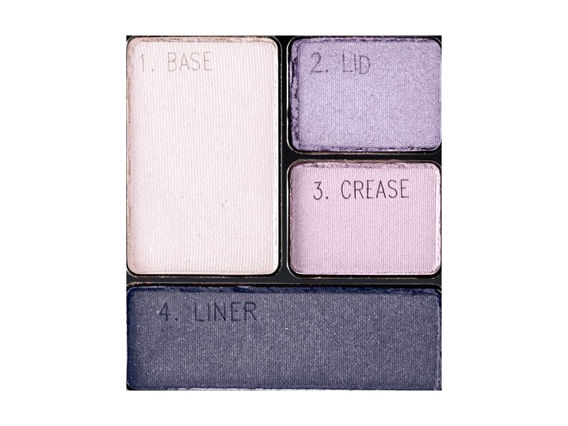 Maybelline New York Expert Wear Eyeshadow Quads, Velvet Crush, 0.17 oz/4.8 g