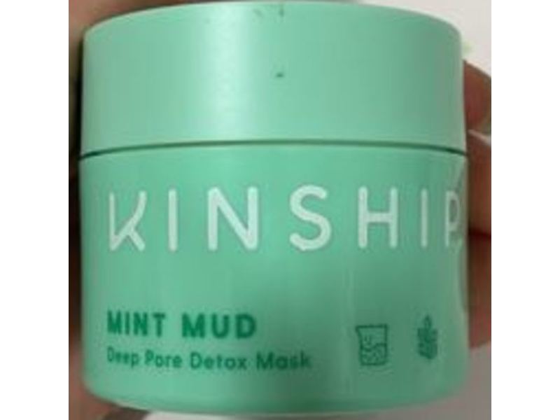 Kinship Deep Pore Detox Mask, Mint Mud, 2 oz/57 g