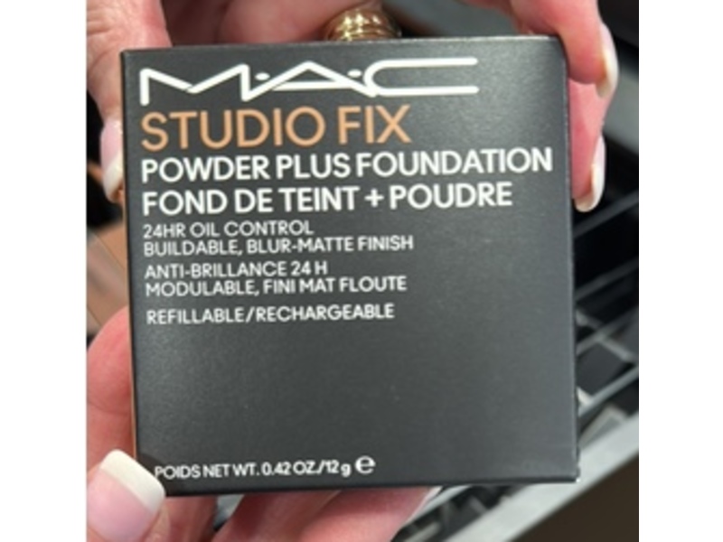 MAC Studio Fix Powder Plus Foundation, NW25, 0.42 oz/12 g