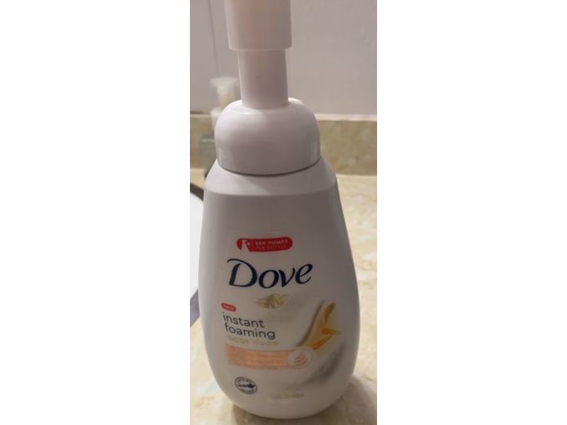 Dove Instant Foaming Body Wash, 13.5 fl oz/400 mL