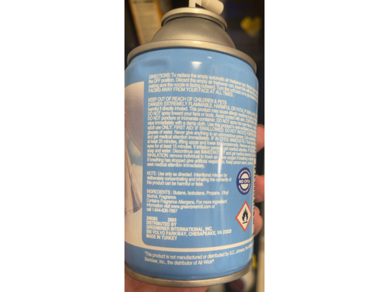 Sure Scents Automatic Refill, Fresh Linen, 4.5 oz/127g