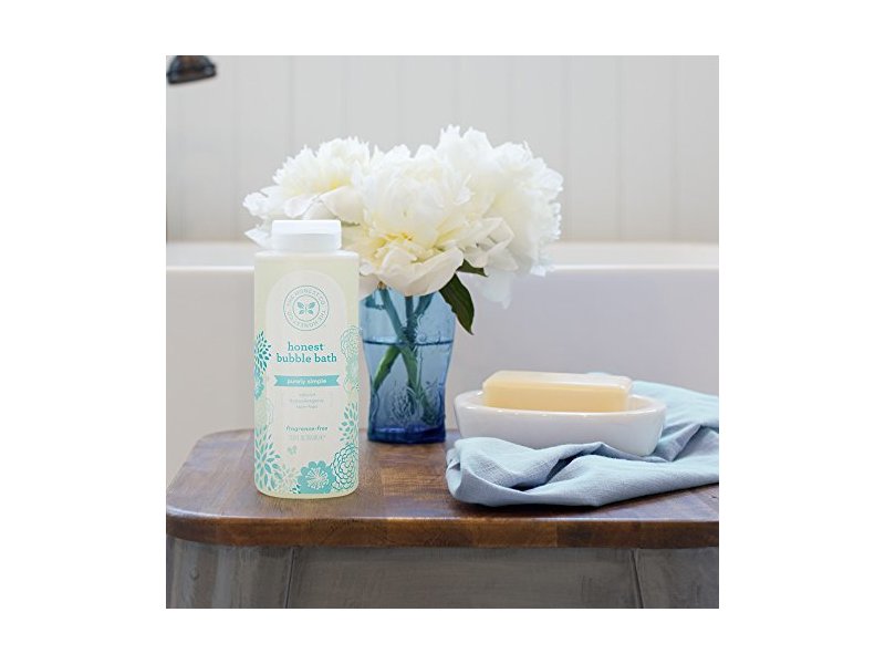 Honest Purely Simple Hypoallergenic Bubble Bath, 12 Fluid Ounce