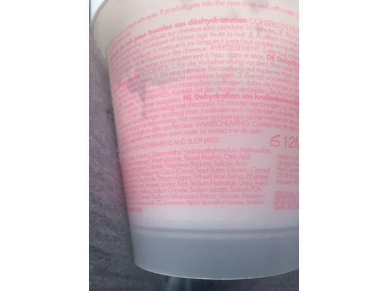 Umberto Giannini Thirsty Curls Treatment Mask, 6.7 fl oz/200 mL