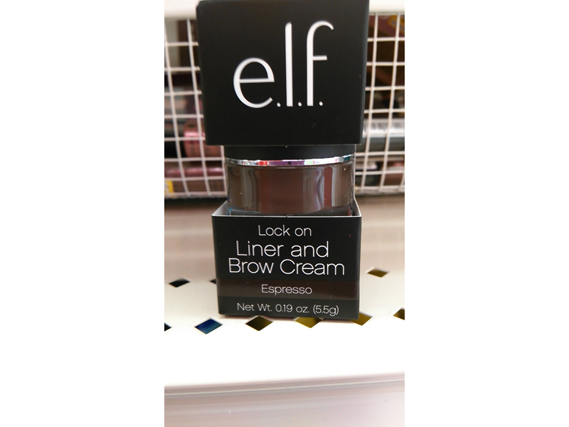 e.l.f. Cosmetics Lock On Liner and Brow Cream, Espresso, 0.19 oz