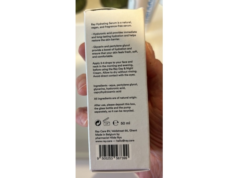 Ray Hydrating Serum, 50 mL