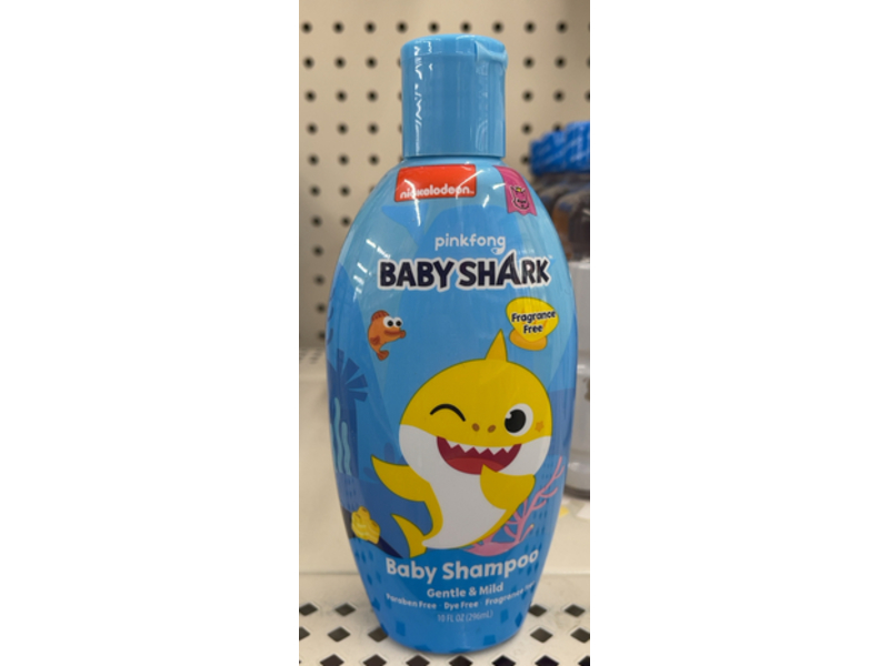 Nickelodeon Baby Shark Gentle & Mild Baby Shampoo, 10 fl oz/296 mL