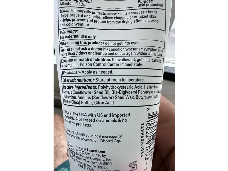 Honest Treat Healing Head-To-Toe Ointment, 5 oz/141 g