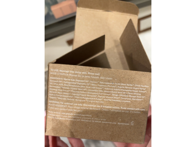 Josie Maran The Original Sugar & Argan Oil Body Scrub, Bohemian Fig, 6 oz/170 g