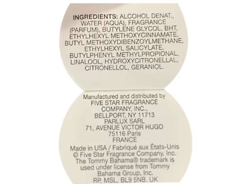 Tommy Bahama Fragrance Mist, 8 fl oz/236 mL