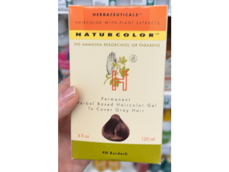 Naturcolor Permanent Herbal Based Hair Dye, Burdock, 4 fl oz/120 mL