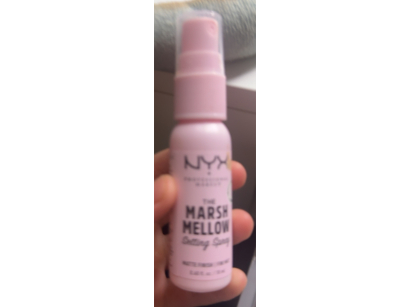 NYX Professional Makeup Matte Finish Setting Spray, The Marsh Mellow, 0.60 fl oz/18 mL