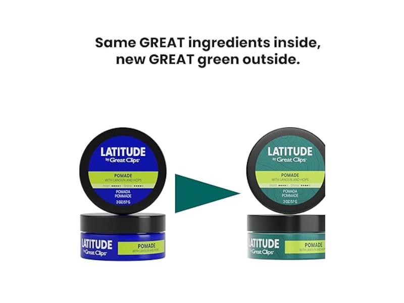 Great Clips Pomade, Lanolin & Hops, 2 oz/57 g