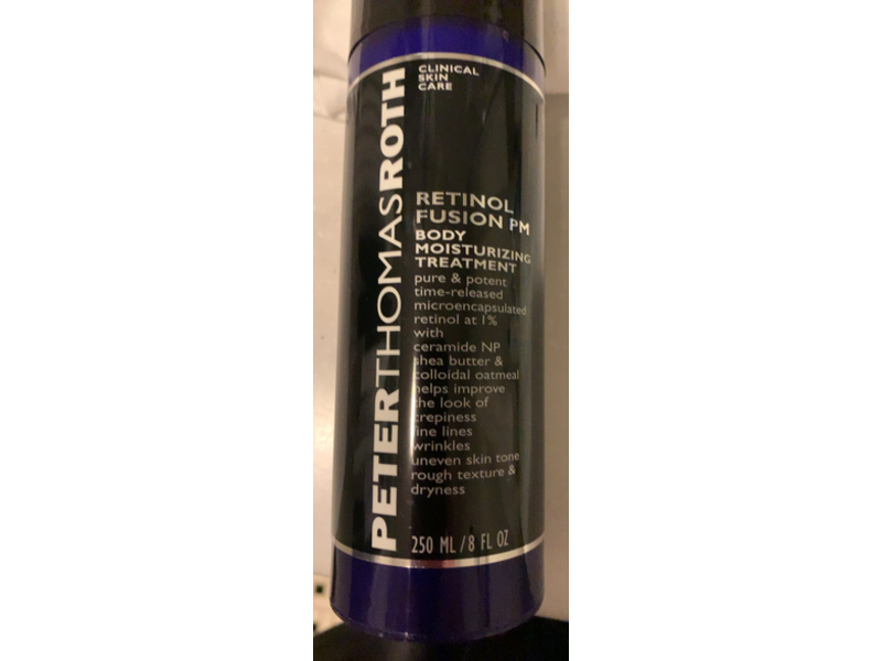 Peter Thomas Roth Retinol Fusion PM Body Moisturizing Treatment, 8 fl oz/250 mL