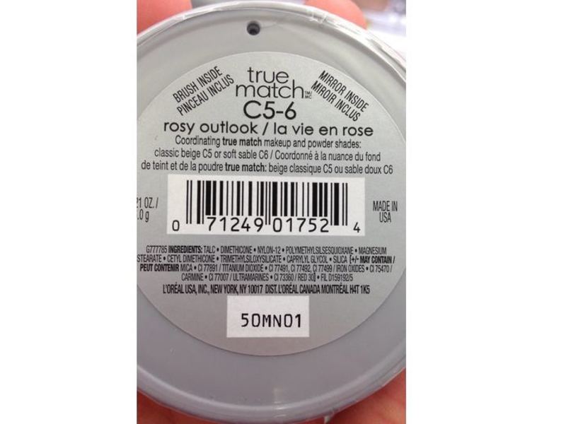 L'Oreal Paris True Match Blush, Rosy Outlook, 0.21 Ounces