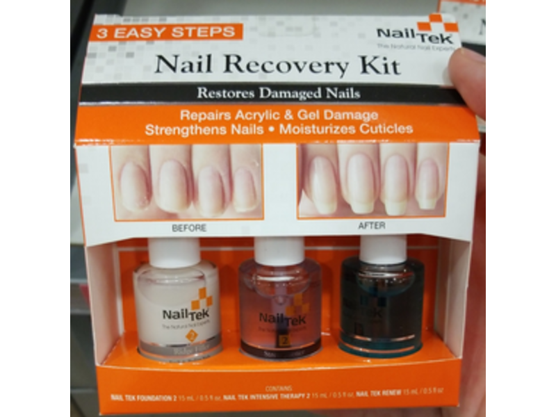 Nail Tek Nail Recovery Kit, 0.5 fl oz/15 mL