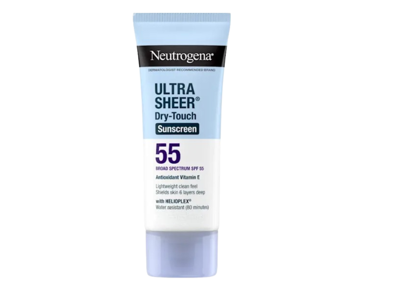 Neutrogena Ultra Sheer Dry-Touch Sunscreen, SPF 55, 1 fl oz/29 mL