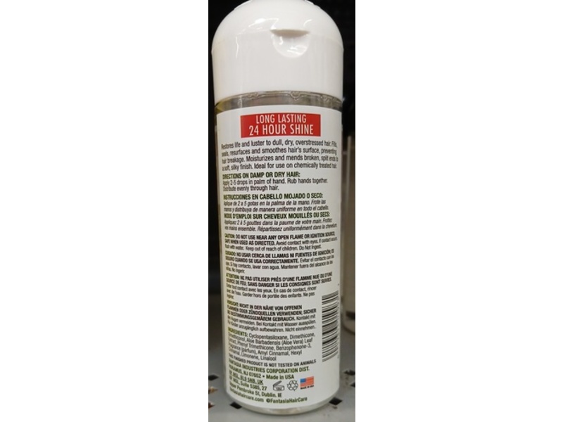 Fantasia Hair Polisher Daily Hair Treatment, Aloe, 6 fl oz/178 mL