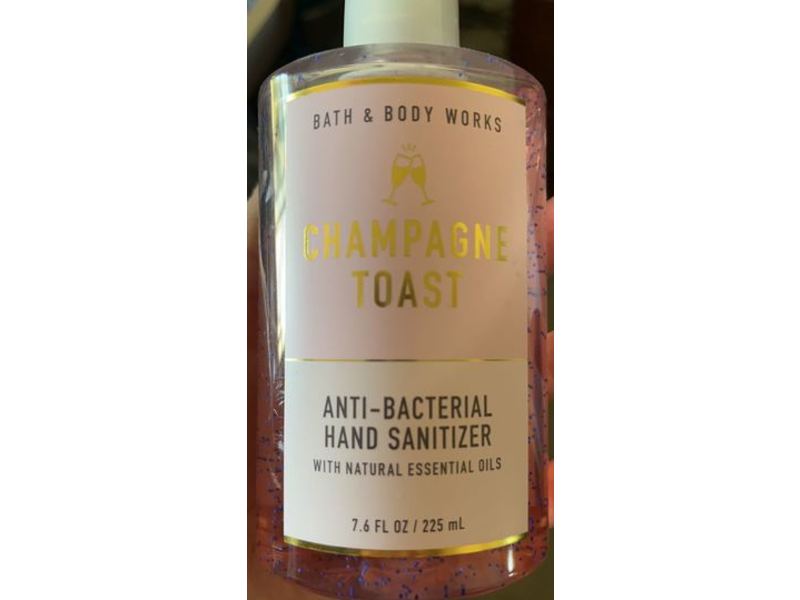 Bath & Body Works Anti-Bacterial Hand Sanitizer, Champagne Toast, 7.6 fl oz/225 mL