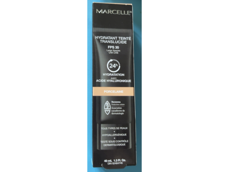 Marcelle Sheer Tint Moisturizer, SPF 30,Porcelain, 1.3 fl oz/40 mL