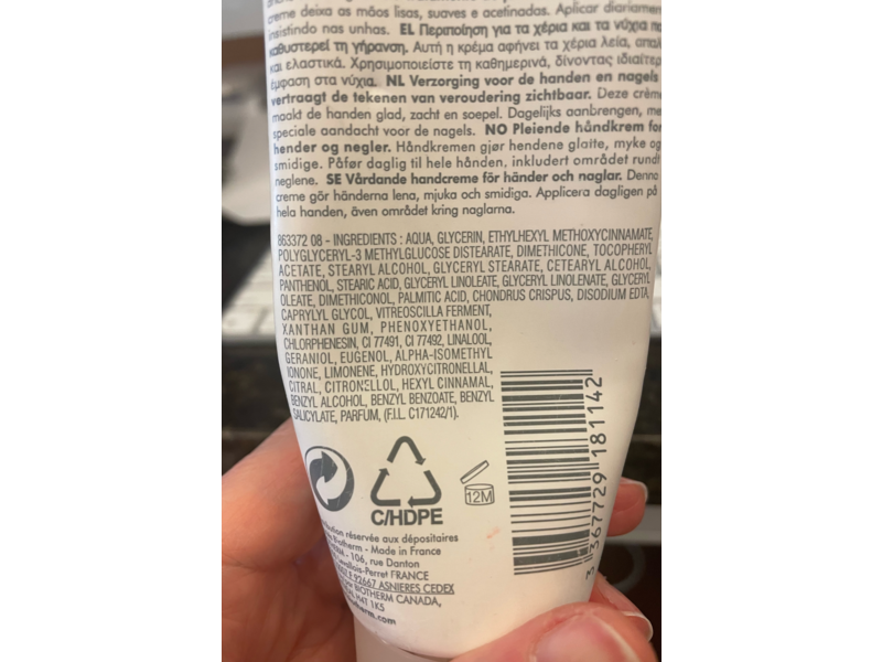 Biotherm Biomains Age Delaying Hand & Nail Treatment, 3.38 fl oz