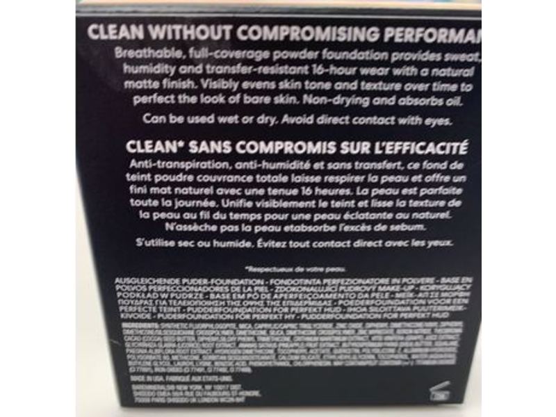 bareMinerals Barepro 16HR Powder Foundation, Skin-Perfecting, Fair 10 Neutral, 0.28 oz/8 g