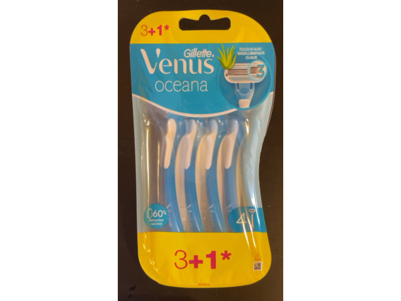 Gillette Venus Oceana Razor, 4 Count