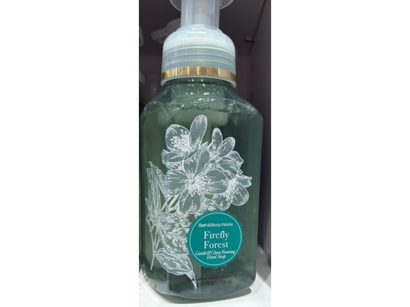 Bath & Body Works Gentle & Clean Foaming Hand Soap, Firefly Forest, 8.75 fl oz/259 mL