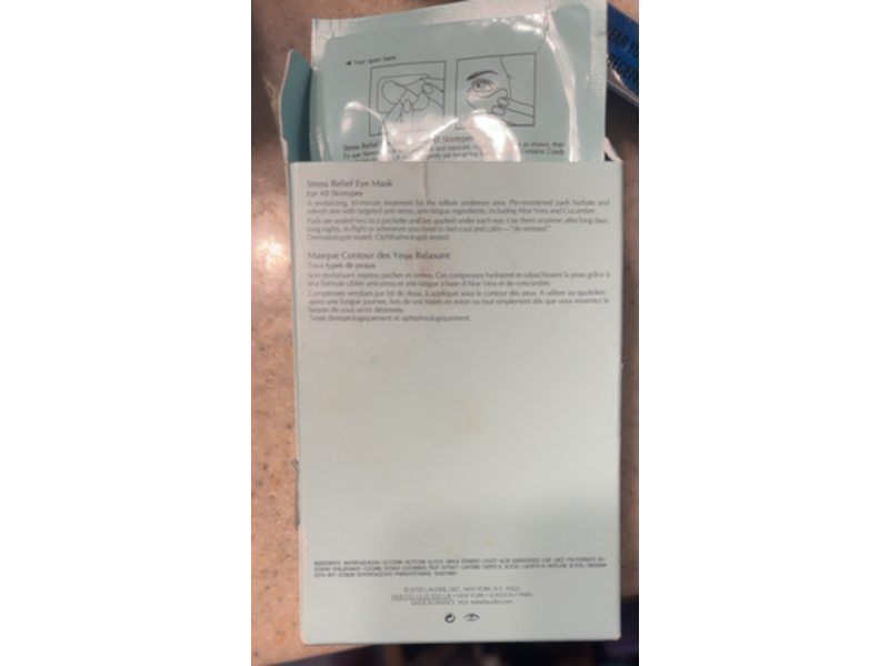 Estee Lauder Stress Relief Eye Mask, 0.4 fl oz/11 mL