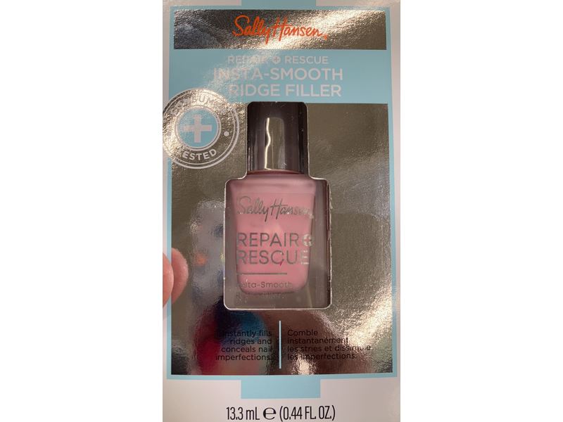 Sally Hansen Insta-Smooth Ridge Filler, Repair + Rescue, 0.44 fl oz/13.3 mL