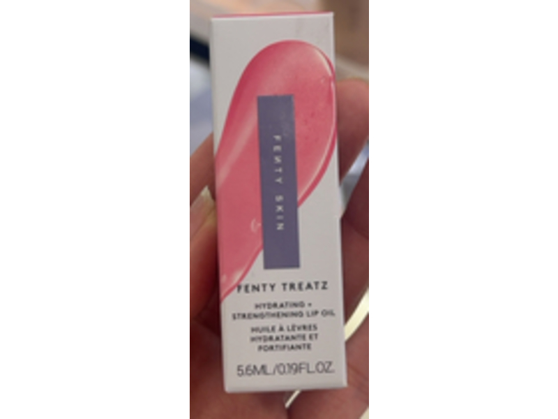Fenty Skin Fenty Treatz Hydrating + Strengthening Lip Oil, Dragon Fruit, 0.19 fl oz/5.6 mL