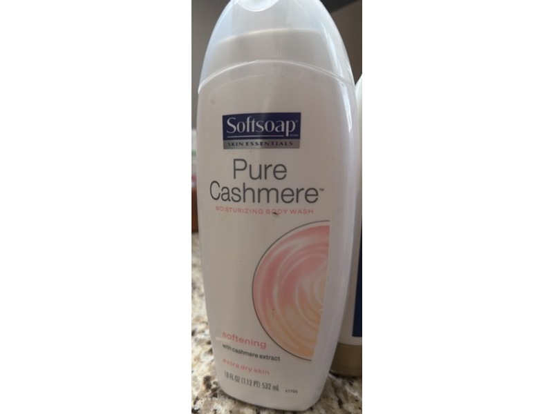 Softsoap Moisturizing Body Wash, Pure Cashmere, 18 fl oz/532 mL