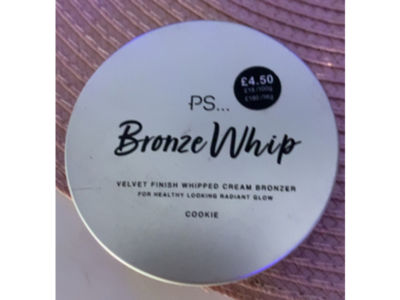 PS... Bronze Whip Velvet Finish Whipped Cream Bronzer, Cookie, 0.88 oz/25 g