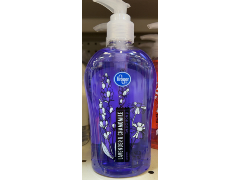 Kroger Hand Soap, Lavender & Chamomile, 11.25 fl oz/332 mL
