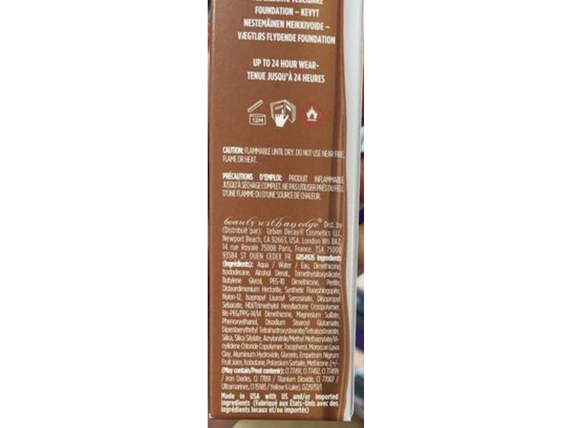 Urban Decay Stay Naked Weightless Liquid Foundation, 70 Wy, 1 fl oz/30 mL