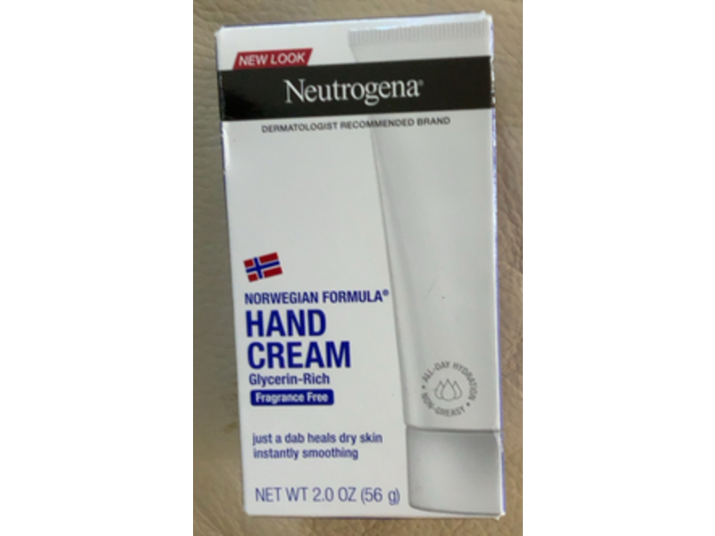 Neutrogena Norwegian Formula Hand Cream, Glycerin - Rich, 2.0 oz/56 g, Pack Of 6