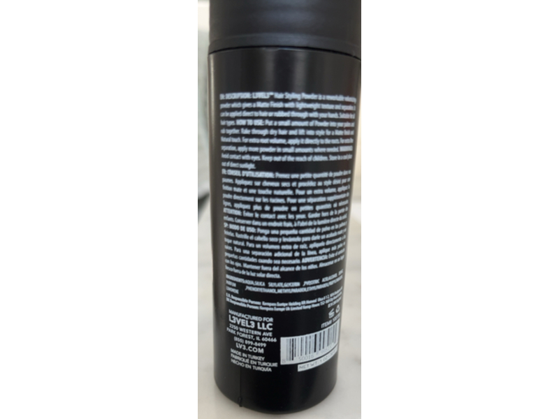 Level 3 Styling Powder, 1 oz/30 g