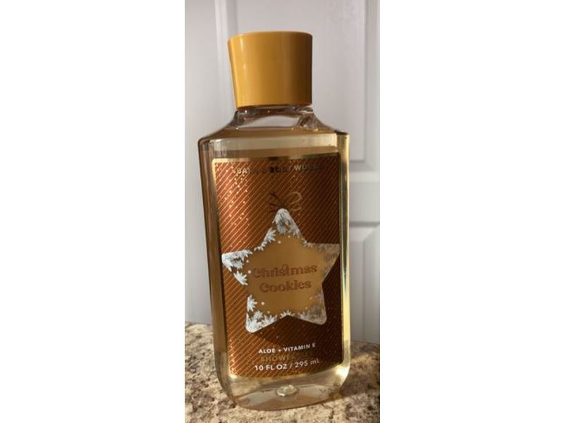 Bath & Body Works Shower Gel, Christmas Cookies, 10 fl oz/295 mL