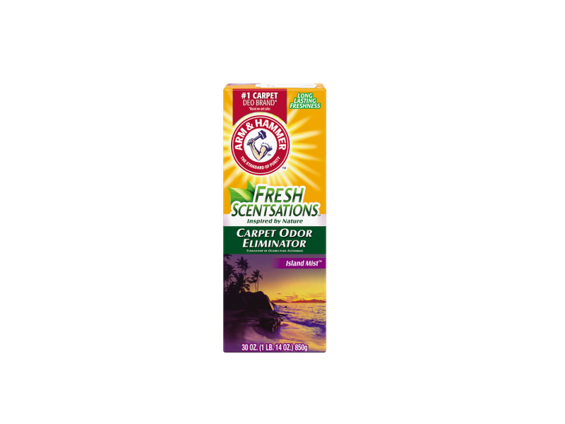 Arm & Hammer Fresh Scentsations Carpet Odor Eliminator, Island Mist, 30 oz/ 850 g